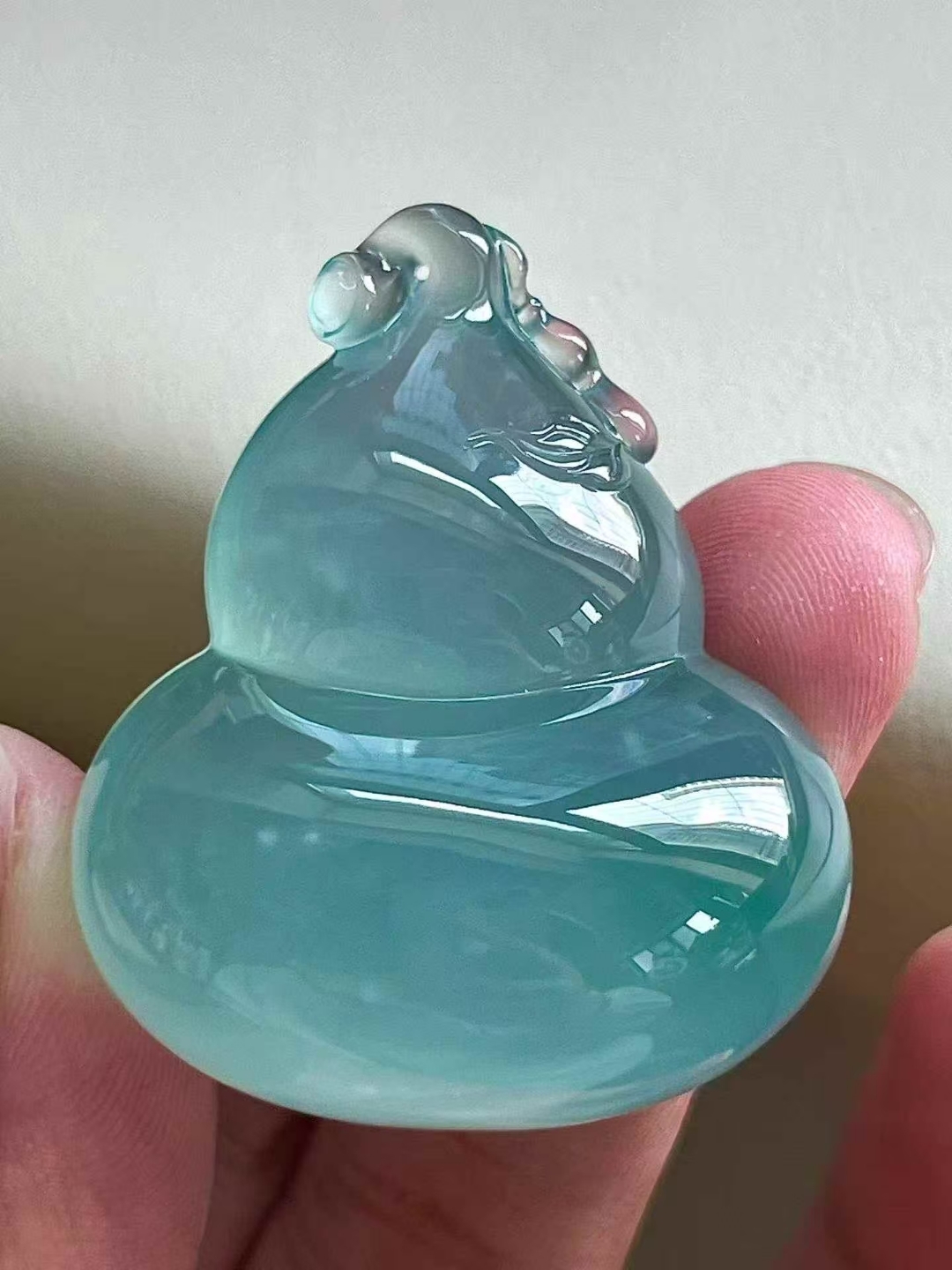 翡翠葫蘆,天然翡翠A玉, 緬甸玉, Jade, Jadeite