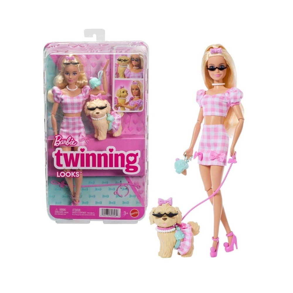 【MATTEL 美泰兒】Barbie 芭比 寵物同款時尚裝扮 strc
