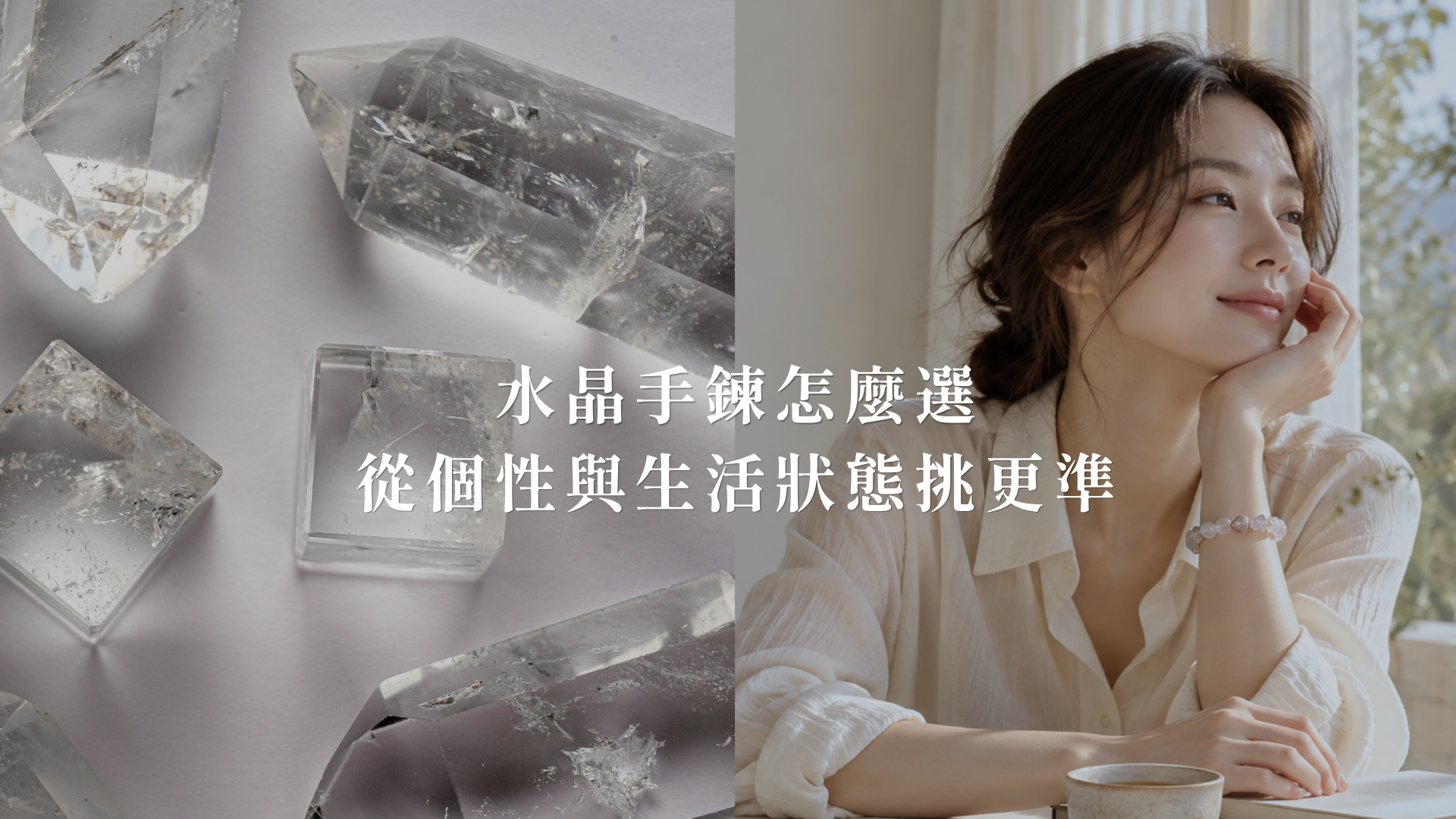 如何從個性和生活狀態來挑水晶,這篇直接給你指南