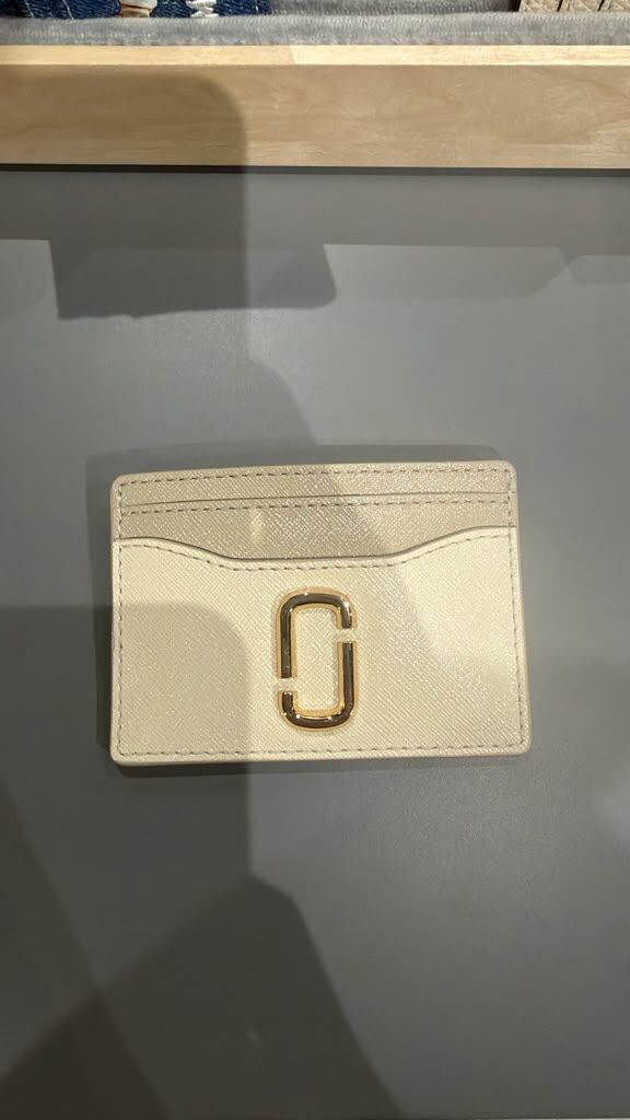 GJ021 Marc Jacobs The Snapshot Saffiano Card Case 十字紋防刮皮革拼色卡包