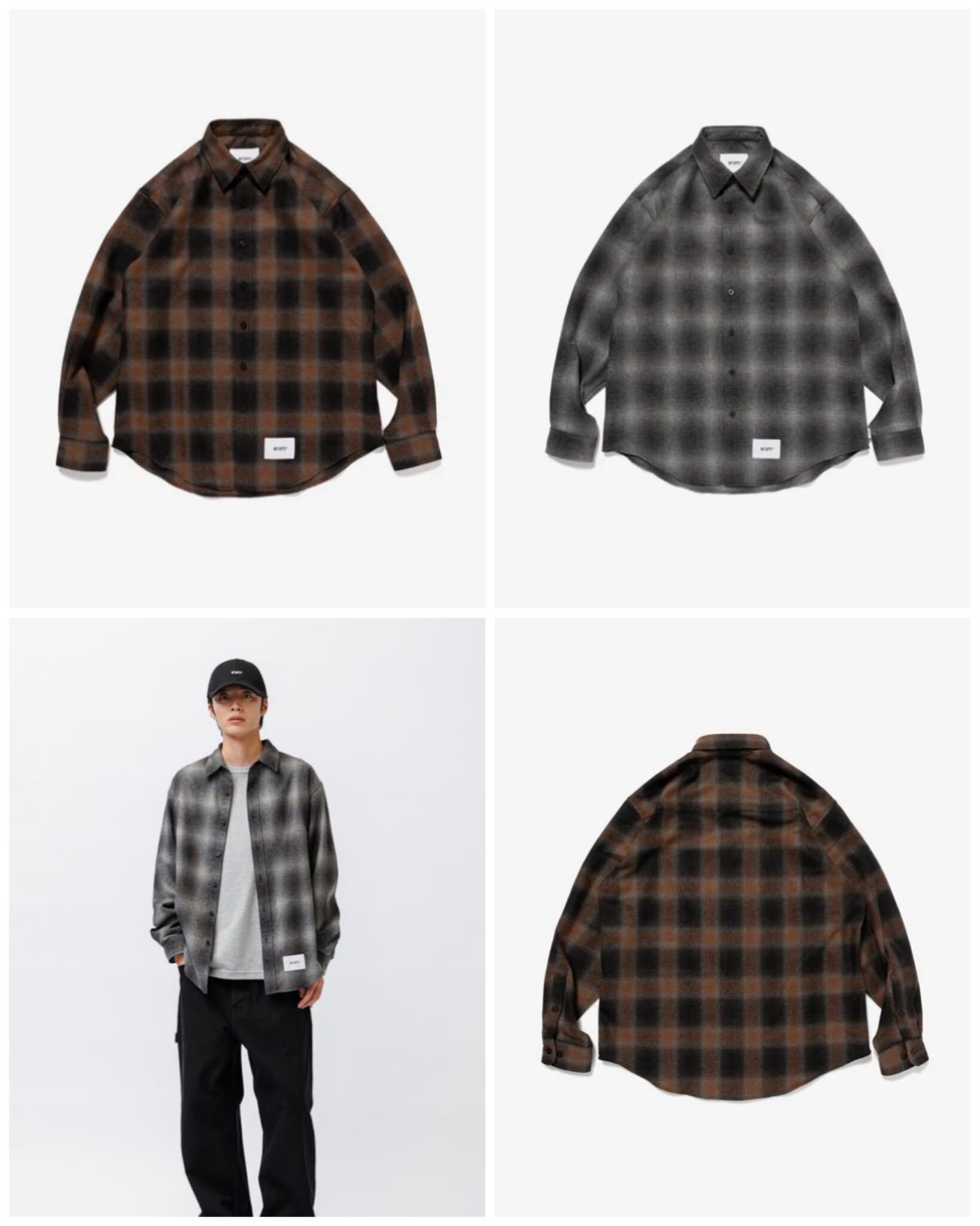 現貨|WTAPS TXT 03 / LS / WOPL. OMBR. TEXTILE 262TQDT-SHM04