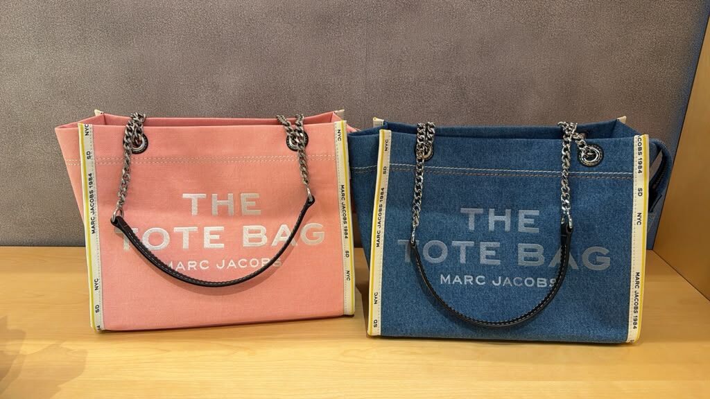 GJ033 Marc Jacobs The Denim Chain Medium 牛仔鏈條Tote Bag 32x26cm
