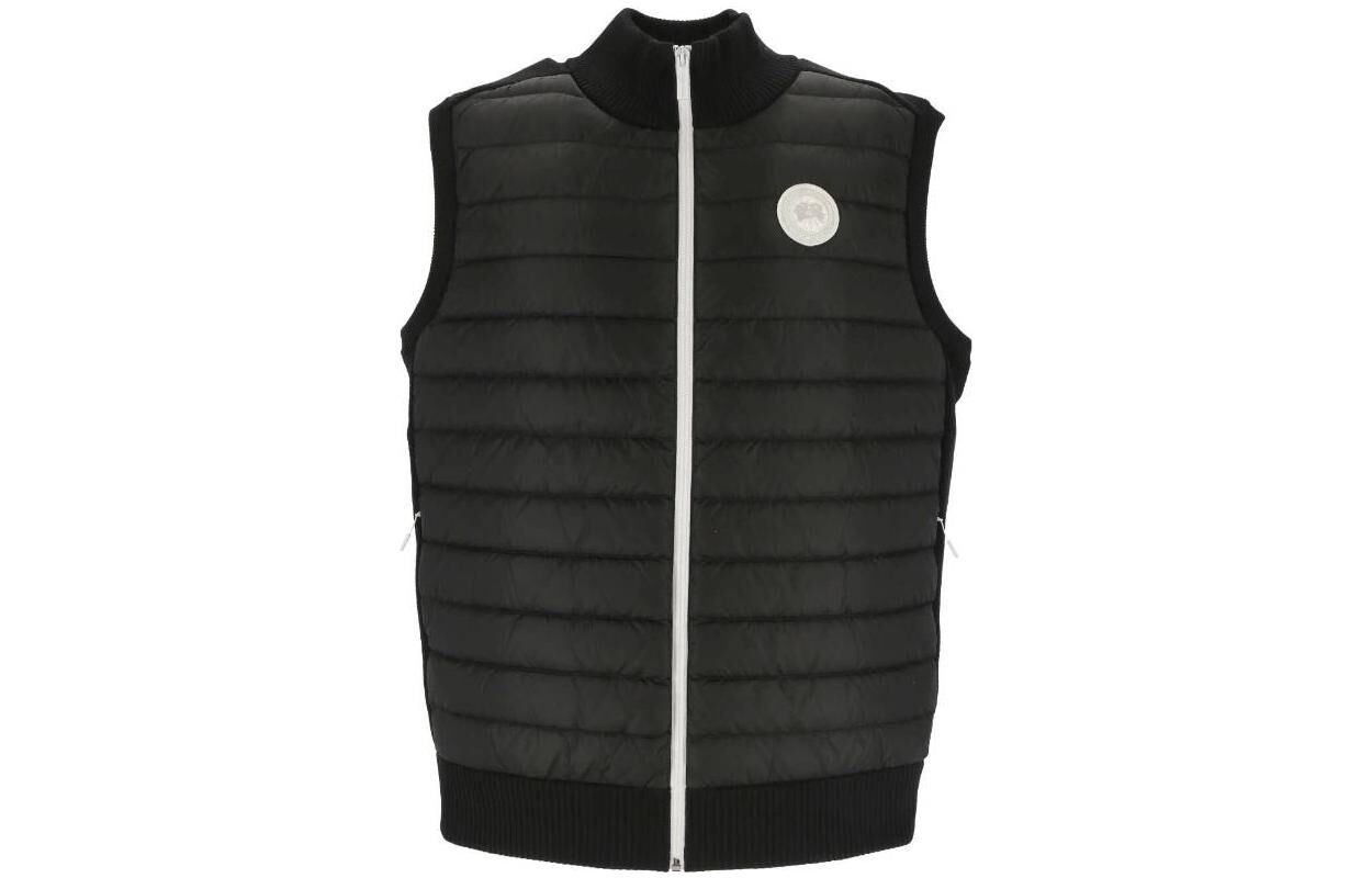 【代購】Canada Goose HyBridge Down Vests Unisex Black Stand Collar Moderate Other 6829MW-193