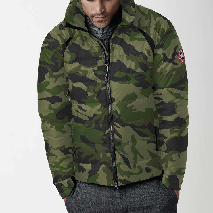 【代購】Canada Goose HyBridge Down Jackets Men's Camouflage Hooded Moderate Straight Fit 2729M-473