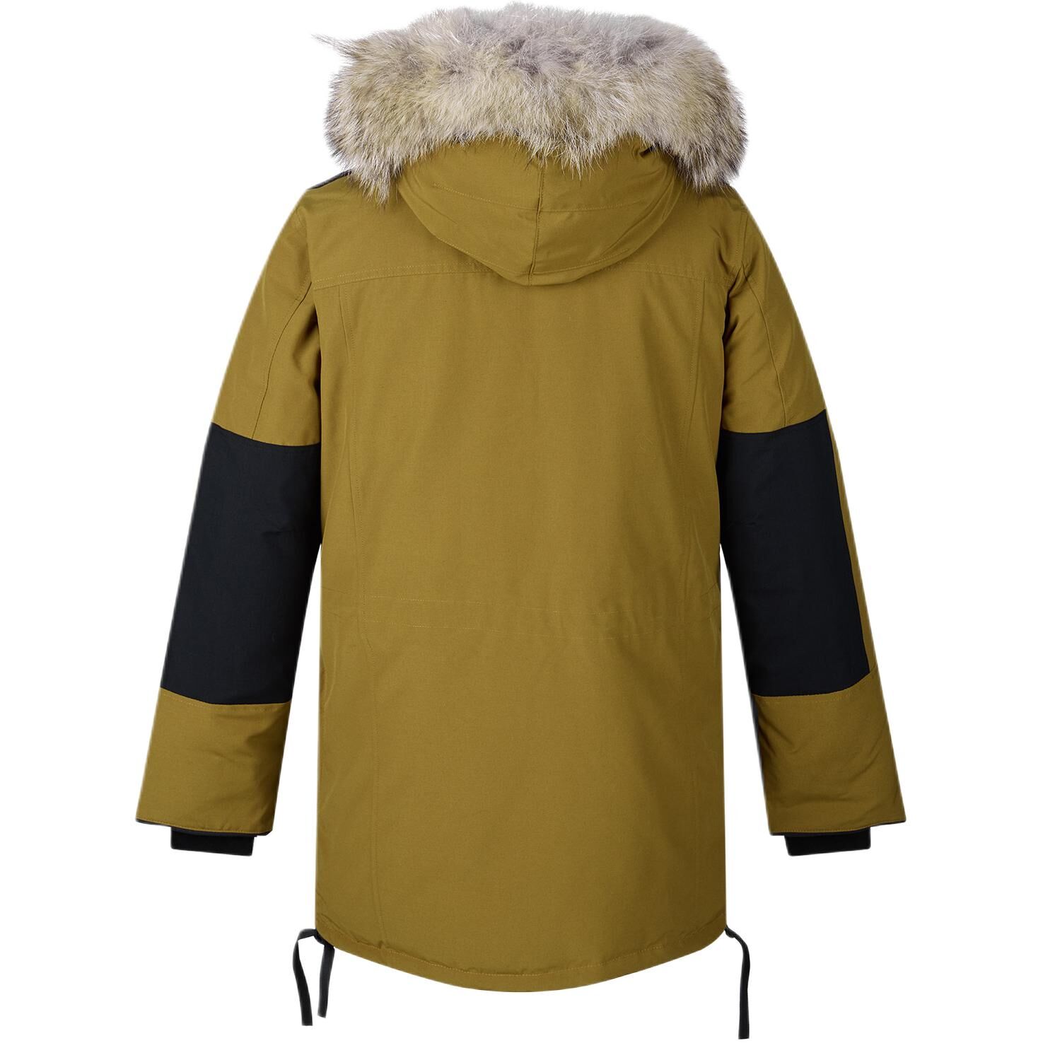 【代購】Canada Goose Down Jackets Men's Yellow Green Hooded (Non-detachable) Moderate 9512M-445