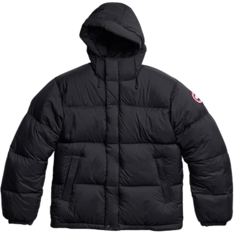 【代購】Canada Goose Down Jackets Men's Black Hooded (Non-detachable) Moderate 1744M-9061