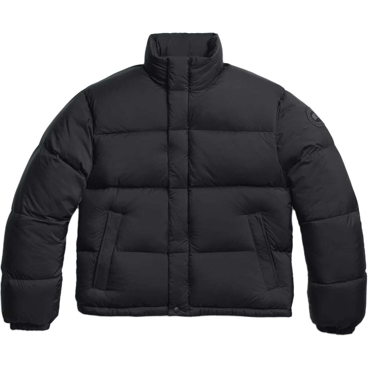 【代購】Canada Goose Down Jackets Men's Black Stand Collar Moderate 1745MT9061