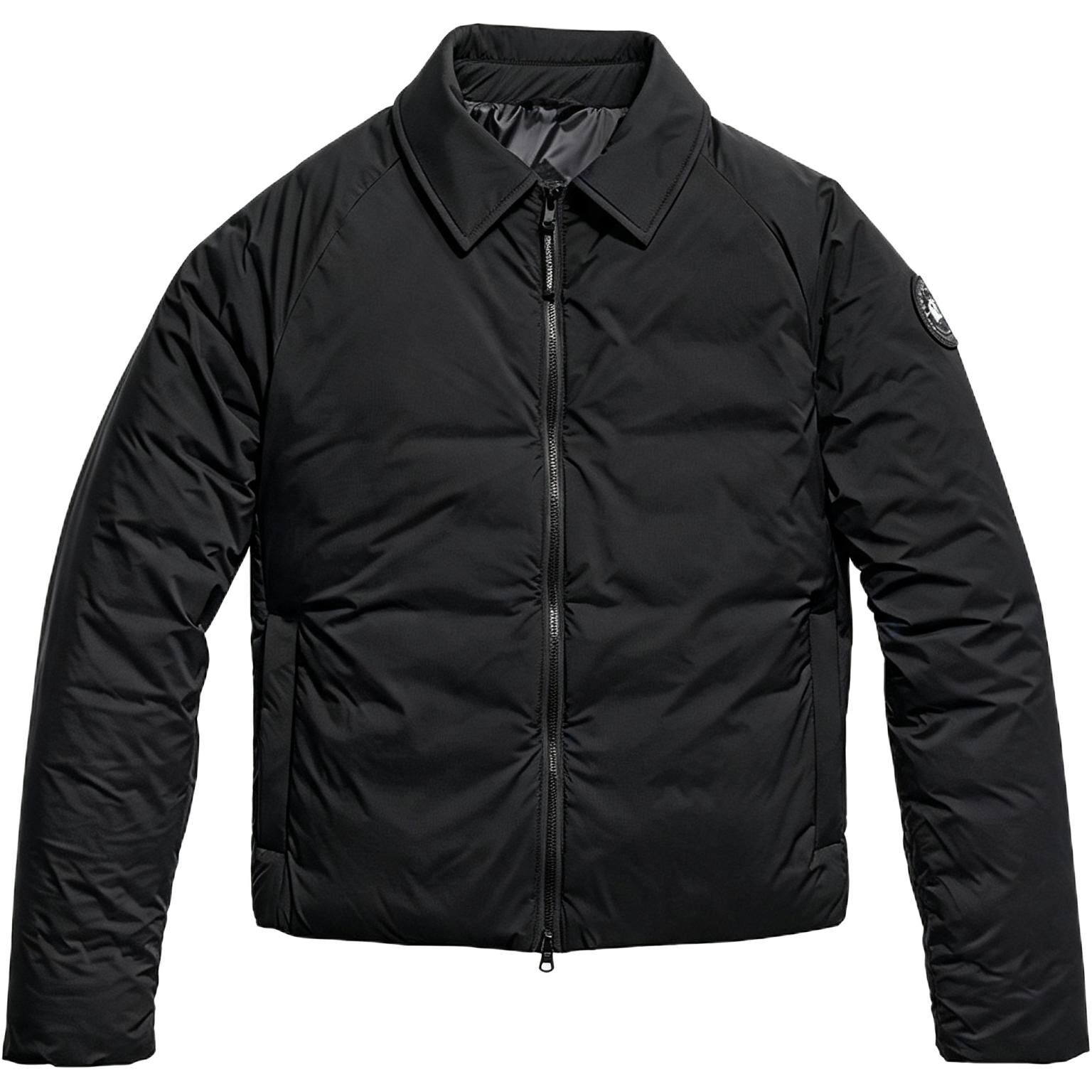 【代購】Canada Goose Lodge Down Jackets Men's Black Hooded (Non-detachable) Moderate 1749MB-9061