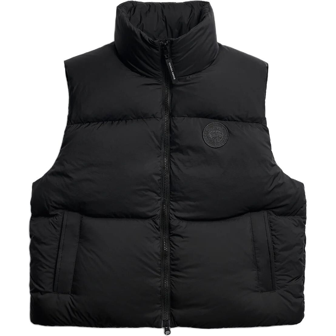 【代購】Canada Goose Down Vests Men's Black Turtleneck Moderate Straight Fit 1754WT9061