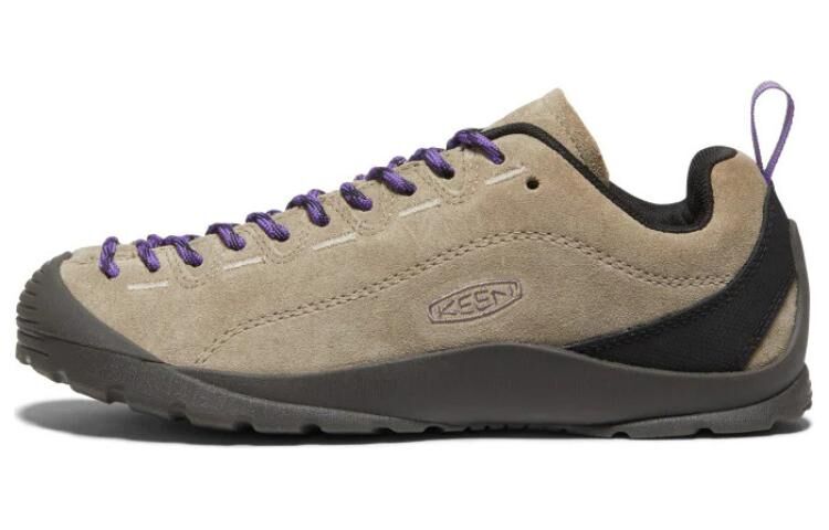 【代購】Keen Jasper Leather Abrasion-Resistant Breathable Low-top Mountaineering Shoes Women's Light Brown 1026259