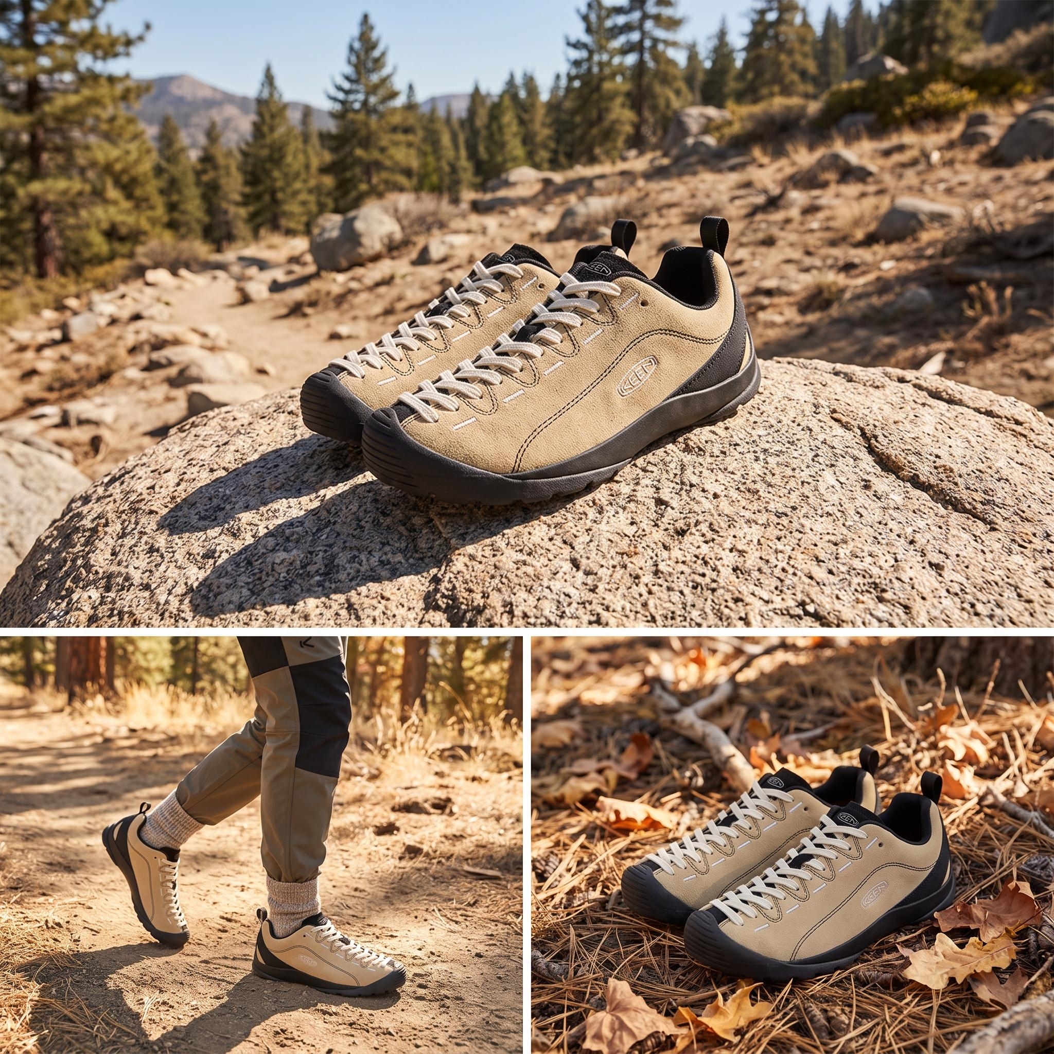 【代購】Keen x OMAS HÄNDE Jasper Mountaineering Hiking Low top Outdoor Shoes Women's Monolith Color/Black 1028111