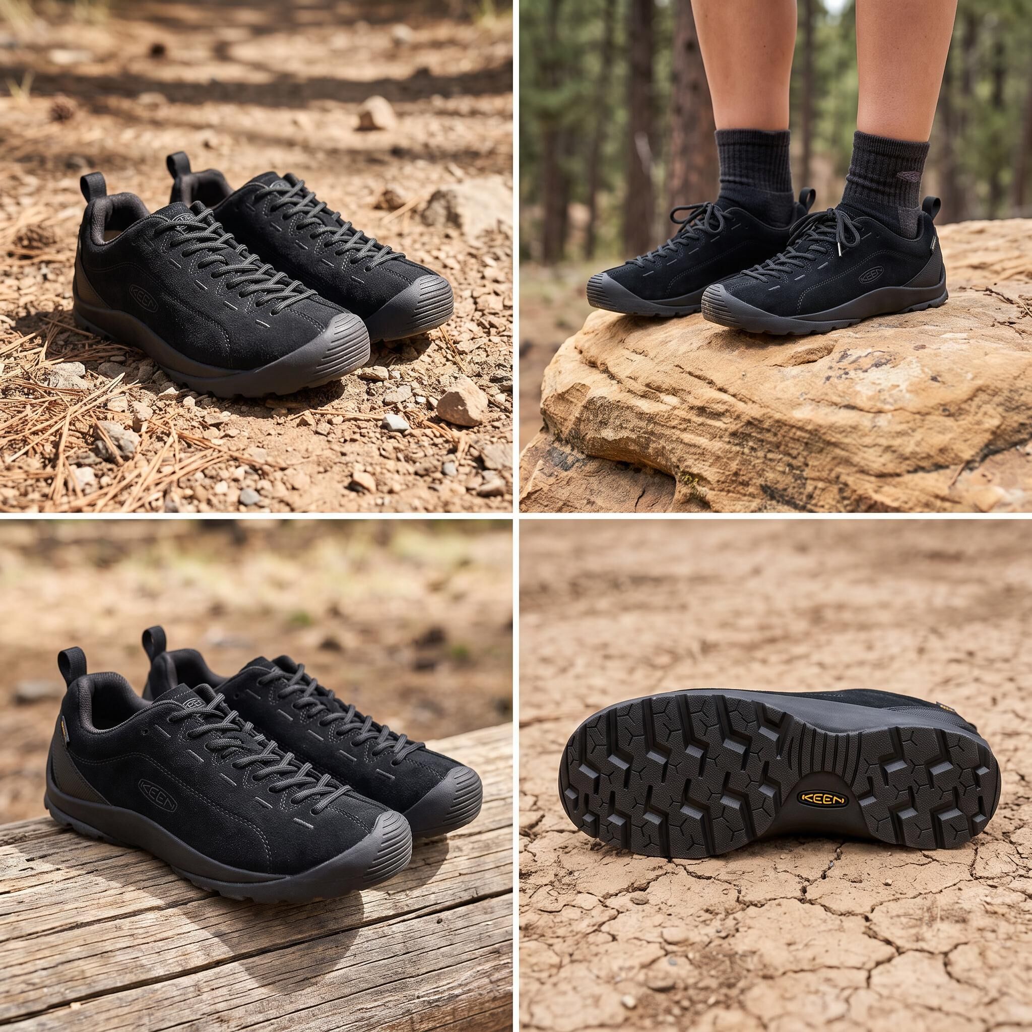【代購】Keen Jasper Low top Outdoor Shoes Women's Black 1029647