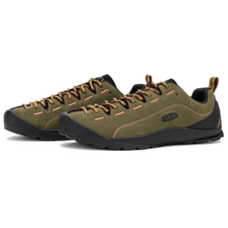 【代購】Keen Jasper Soft And Comfortable Slip Resistant Abrasion Resistant Low top Outdoor Shoes Men's Army Green 1029403