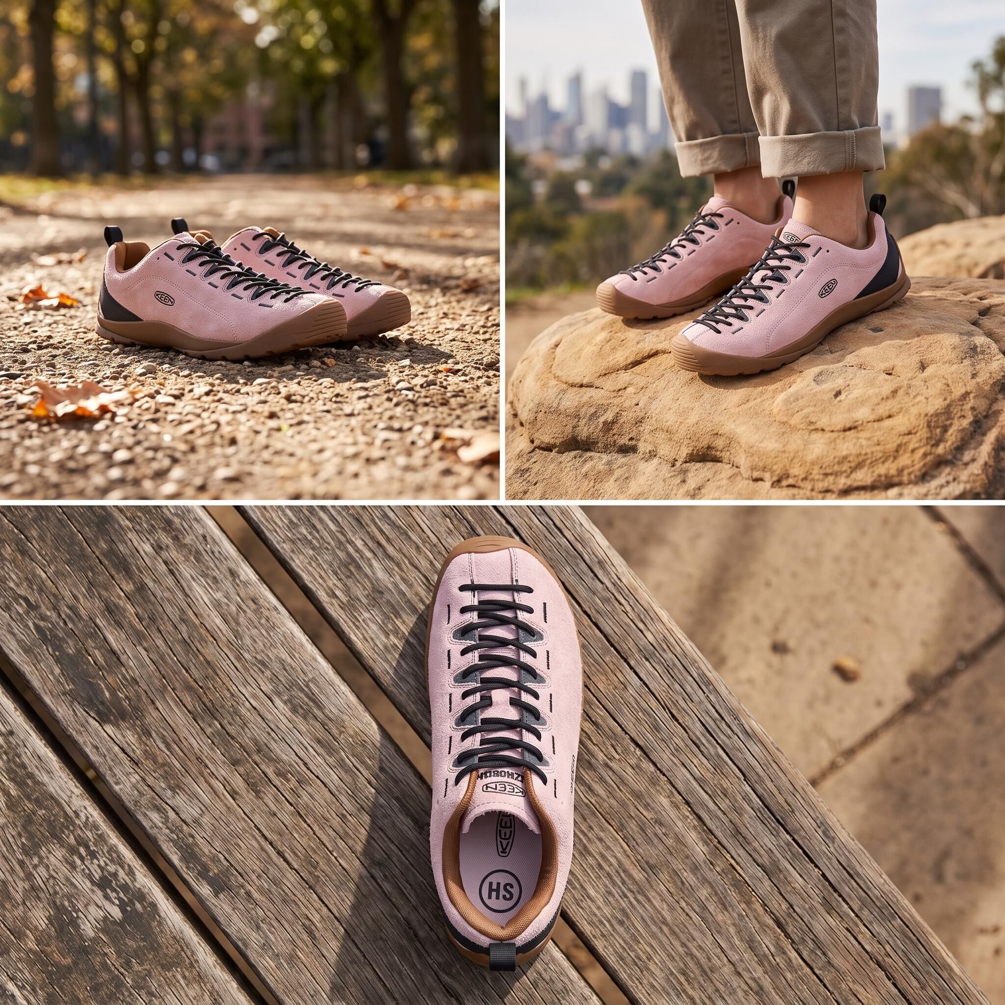 【代購】Keen x Highsnobiety X Jasper Low top Hiking Shoes Women's Pink 1029728
