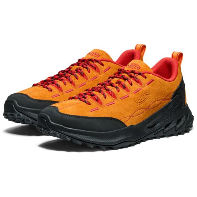 【代購】Keen Jasper Zionic Abrasion Resistant Low top Hiking Shoes Men's Orange 1029583