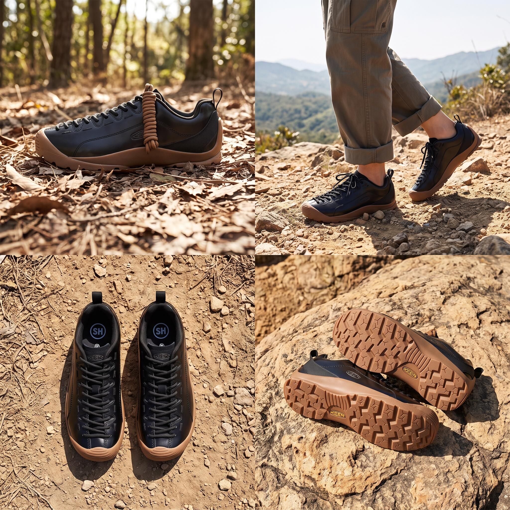 【代購】Keen x HIGHSNOBIETY Jasper Low top Outdoor Shoes Women's Black Brown 1029729
