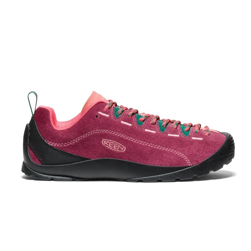 【代購】Keen Jasper Slip Resistant Abrasion Resistant Slip Resistant Abrasion Resistant Low top Outdoor Shoes Women's Red Black 1030729