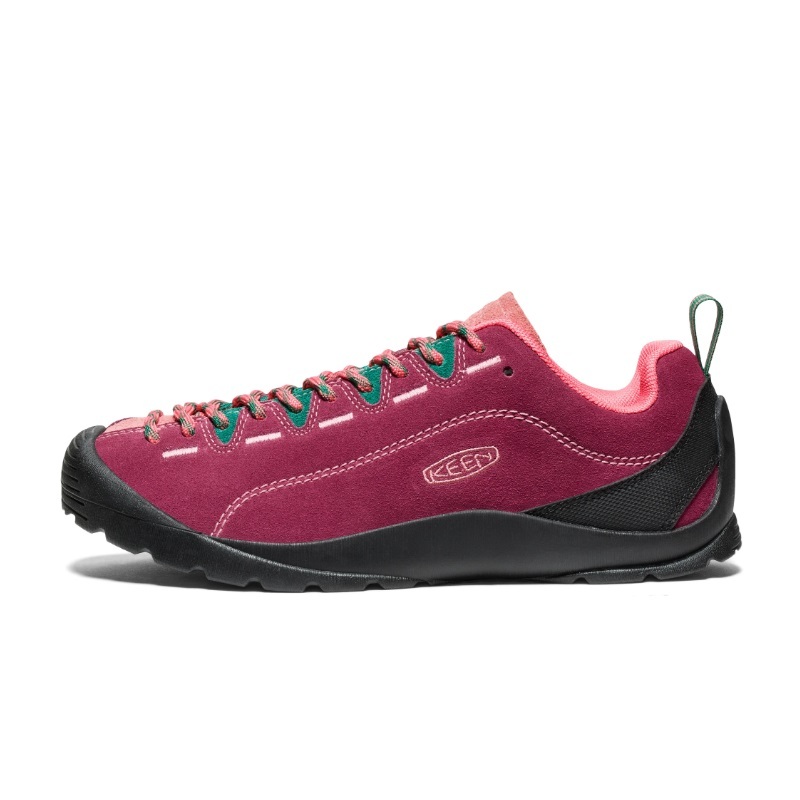 【代購】Keen Jasper Slip Resistant Abrasion Resistant Slip Resistant Abrasion Resistant Low top Outdoor Shoes Women's Red Black 1030729