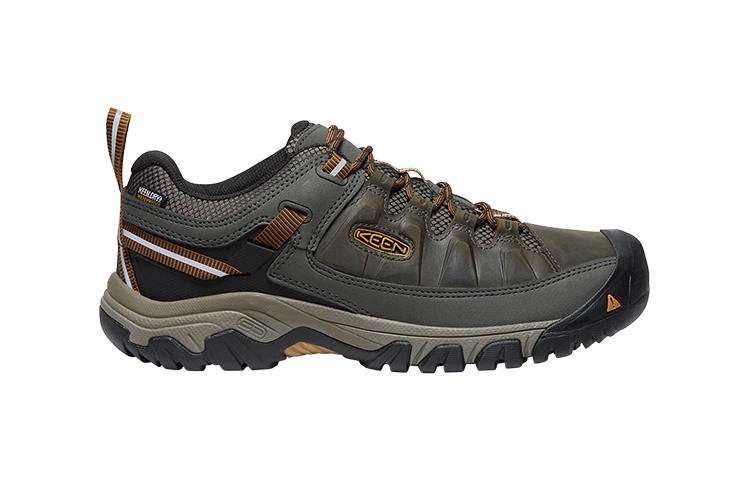 【代購】KEEN Targhee 3 WP Cushioning Anti-Slip And Wear-Resistant Low-Top Outdoor Hiking Trekking Shoes Men's Jasper 1017784