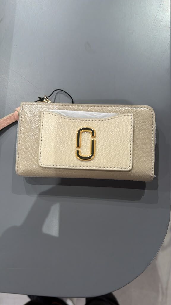 GJ060 Marc Jacobs The Utility Snapshot Top Zip Multi Wallet 撞色拉鍊中銀包