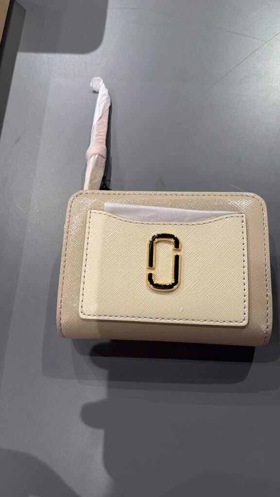 GJ061 Marc Jacobs The Utility Snapshot Mini Compact Wallet 撞色經典中短銀包