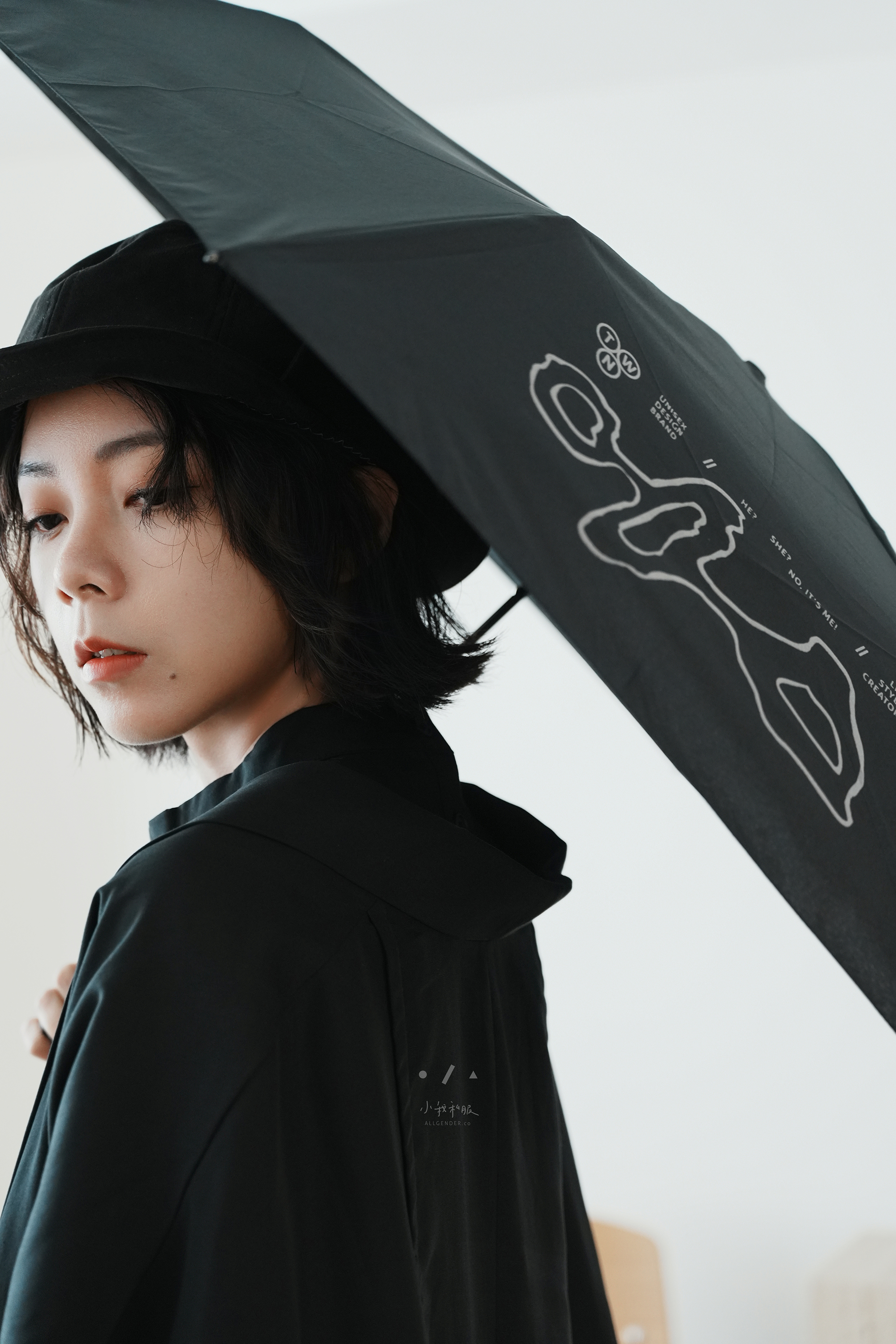 HE? SHE? NO, IT'S ME! 雨傘標語