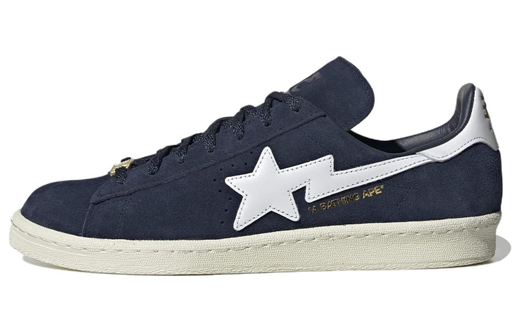 【代購】Adidas Originals x Bape Campus 80 Collegiate Navy sneakers ID4770