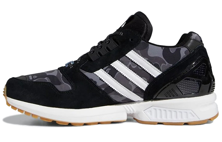 【代購】Zx 8000 Bape x Undefeated x Zx 8000 Adidas Originals 'A-ZX Series - Black Camo' FY8852