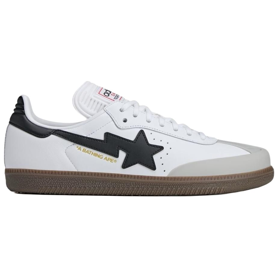 【代購】Samba Bape x Samba Adidas Originals 'White Black Gum' JR9245