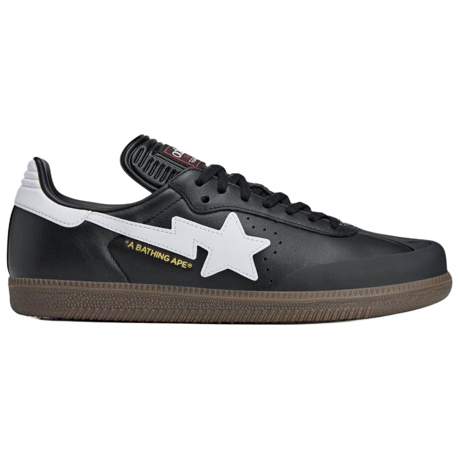 【代購】Samba Bape x Samba Adidas Originals 'Black White Gum' JR9246