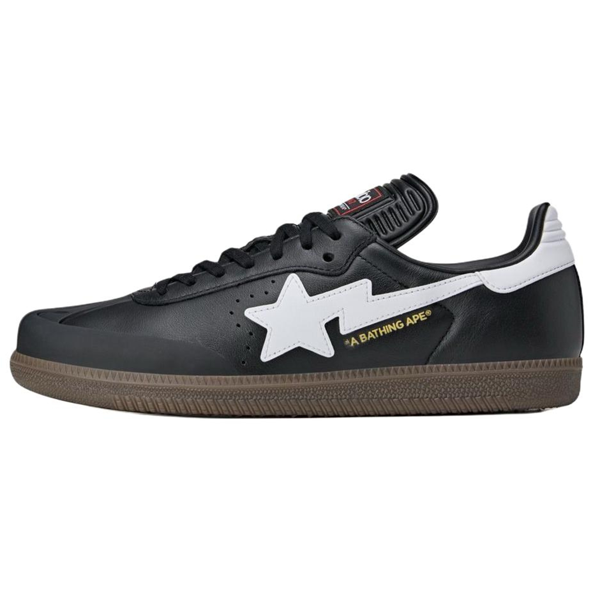 【代購】Samba Bape x Samba Adidas Originals 'Black White Gum' JR9246