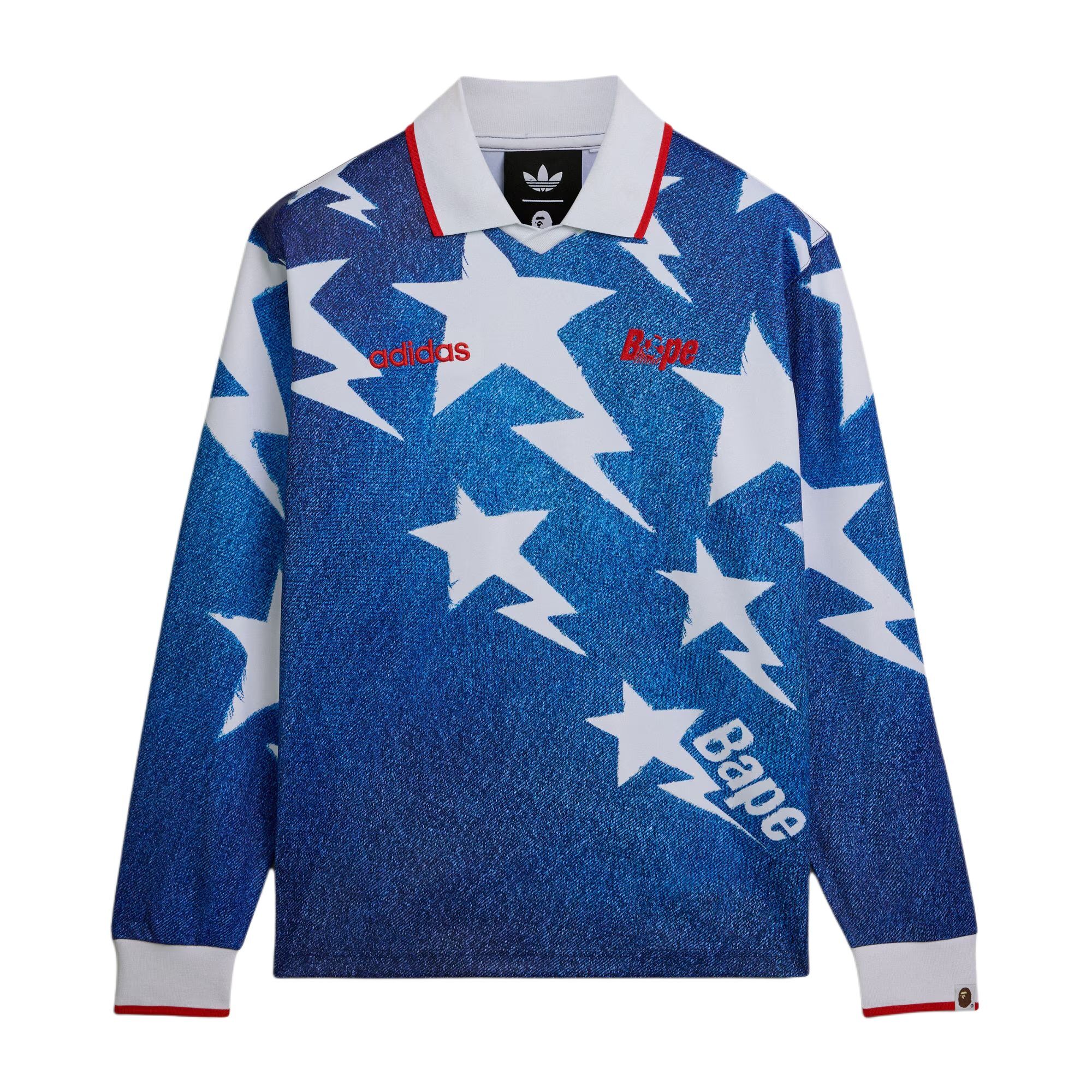 【代購】Adidas Originals x Bape Lsl Star jersey KF4913