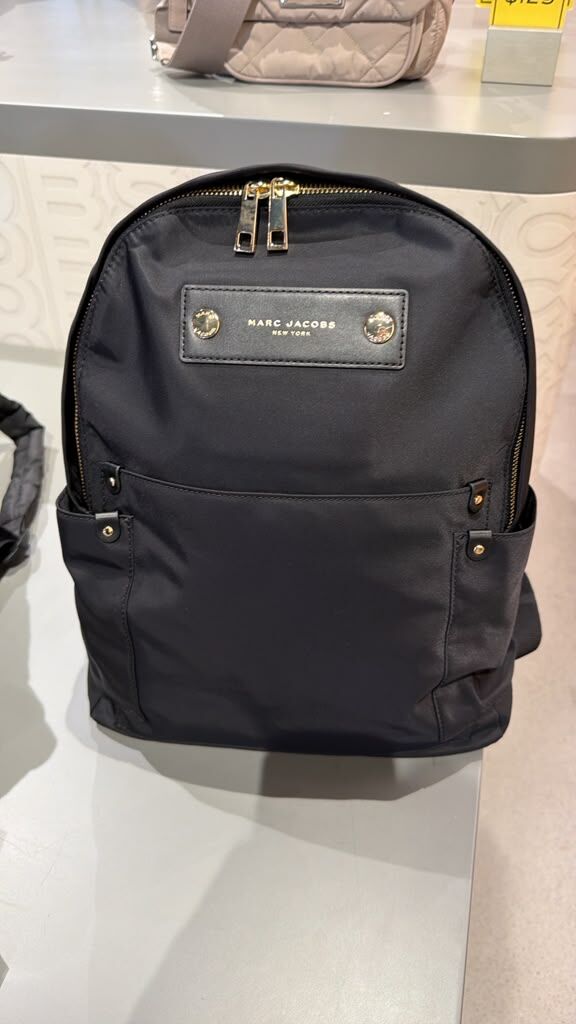 GJ092 Marc Jacobs 典學院風尼龍雙肩後背包 30x38cm