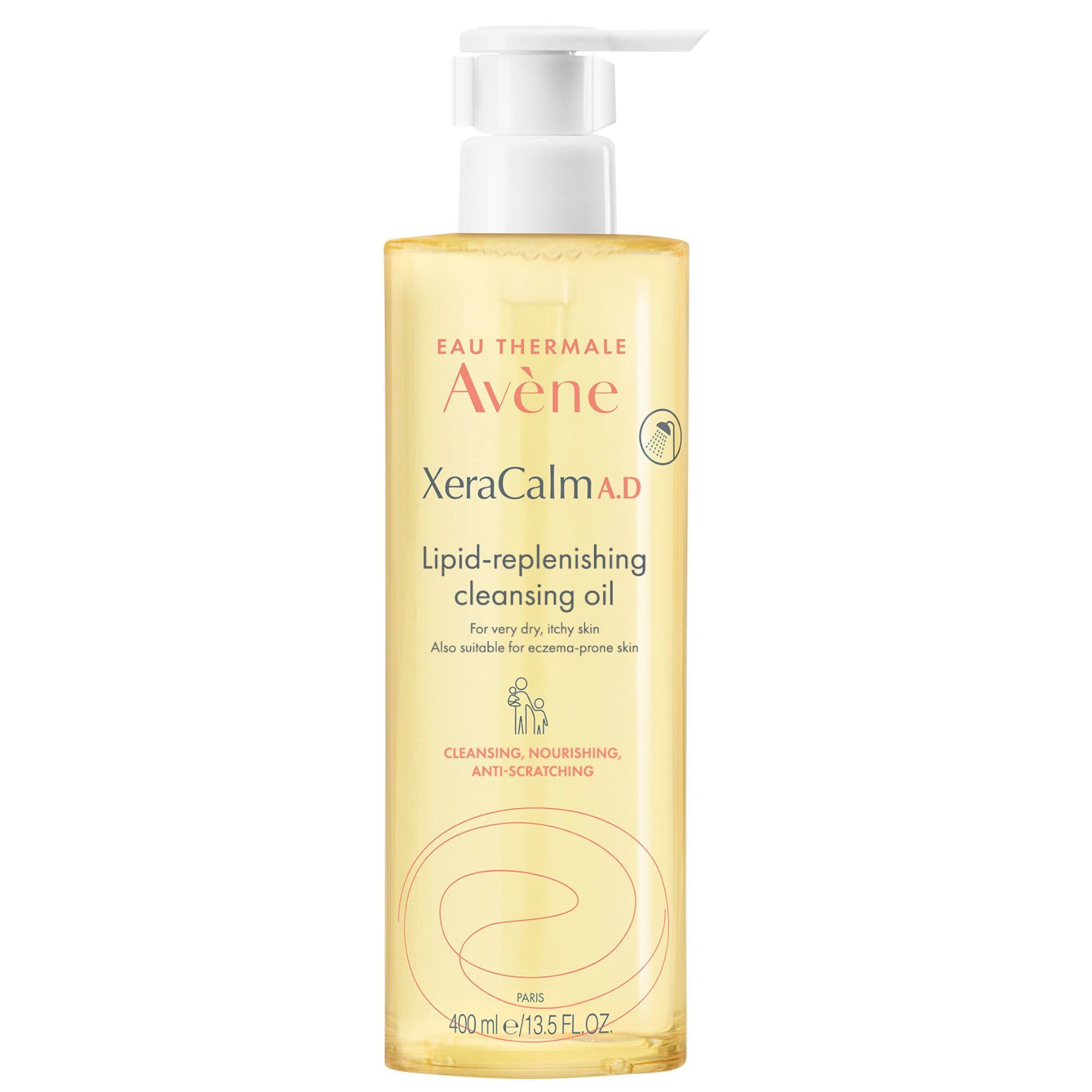 Avene 紓敏修護潔膚油 400ml