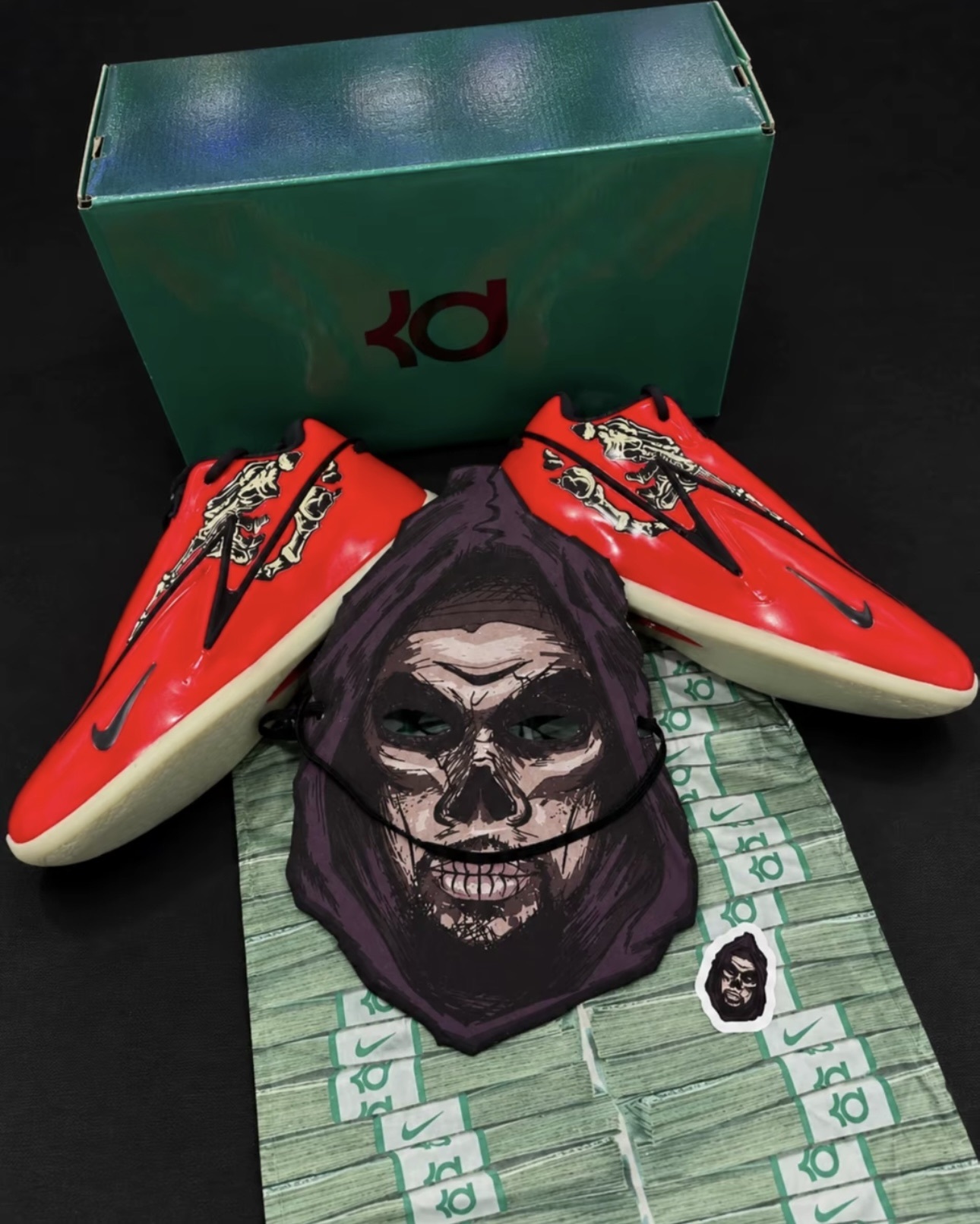 （限時特價代購，不退換）男鞋 NIKE KD19 'Halloween' 萬聖節 死神KD 杜蘭特 南瓜 氣墊 緩震 實戰 籃球鞋【IO8109-600】