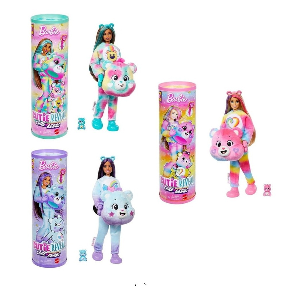 【MATTEL 美泰兒】Barbie 芭比 玩偶造型 隨機出貨一款 strc