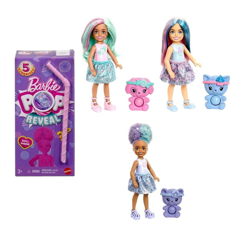 【MATTEL 美泰兒】Barbie 芭比 驚喜揭曉小吸管包 隨機出貨一款 strc