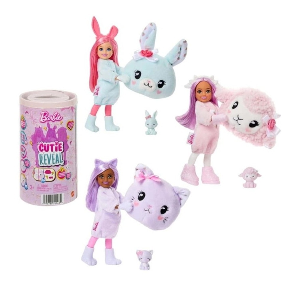 【MATTEL 美泰兒】Barbie 芭比 驚喜俏皮雀兒喜 隨機出貨一款 strc
