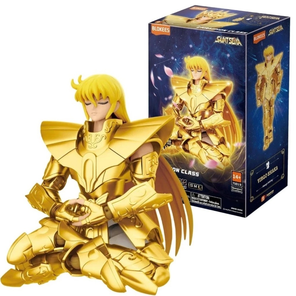 【BLOKEES 布魯可】聖鬥士星矢 超越版 處女座 沙加 strc