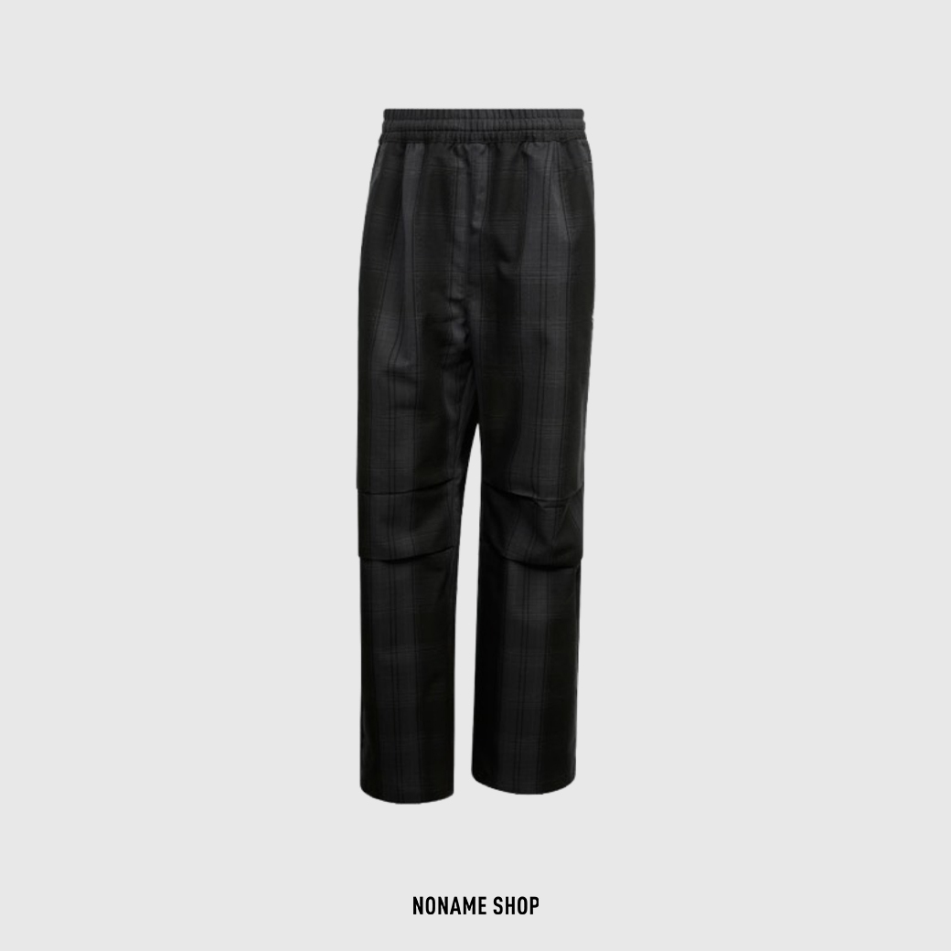 ADIDAS ORIGINALS & ALL BLACKS FIREBIRD PLAID TRACK PANT 限定款 碳黑 復古格紋 長褲 (男款)