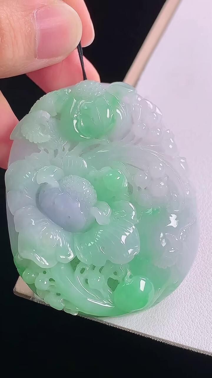 翡翠春彩喜上眉梢,天然翡翠A玉, 緬甸玉, Jade, Jadeite