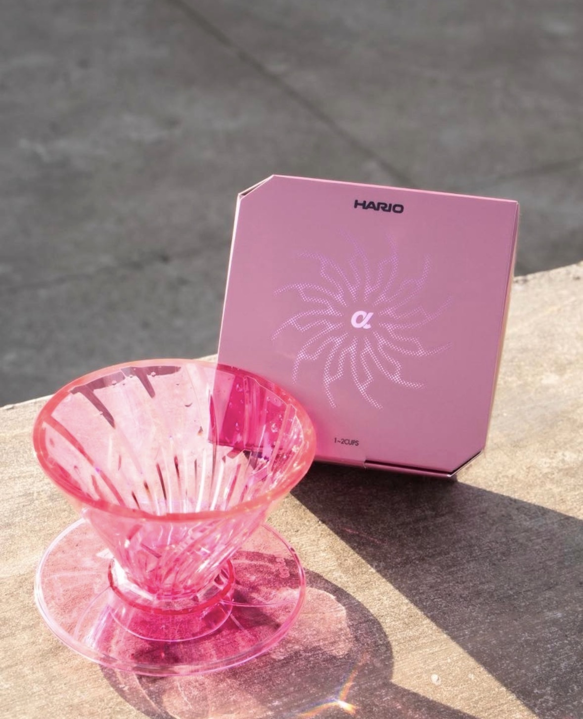 HARIO Alpha 阿爾法01 Tritan 濾杯 粉色限定 ADT-01-PPR 【老鷹咖啡】