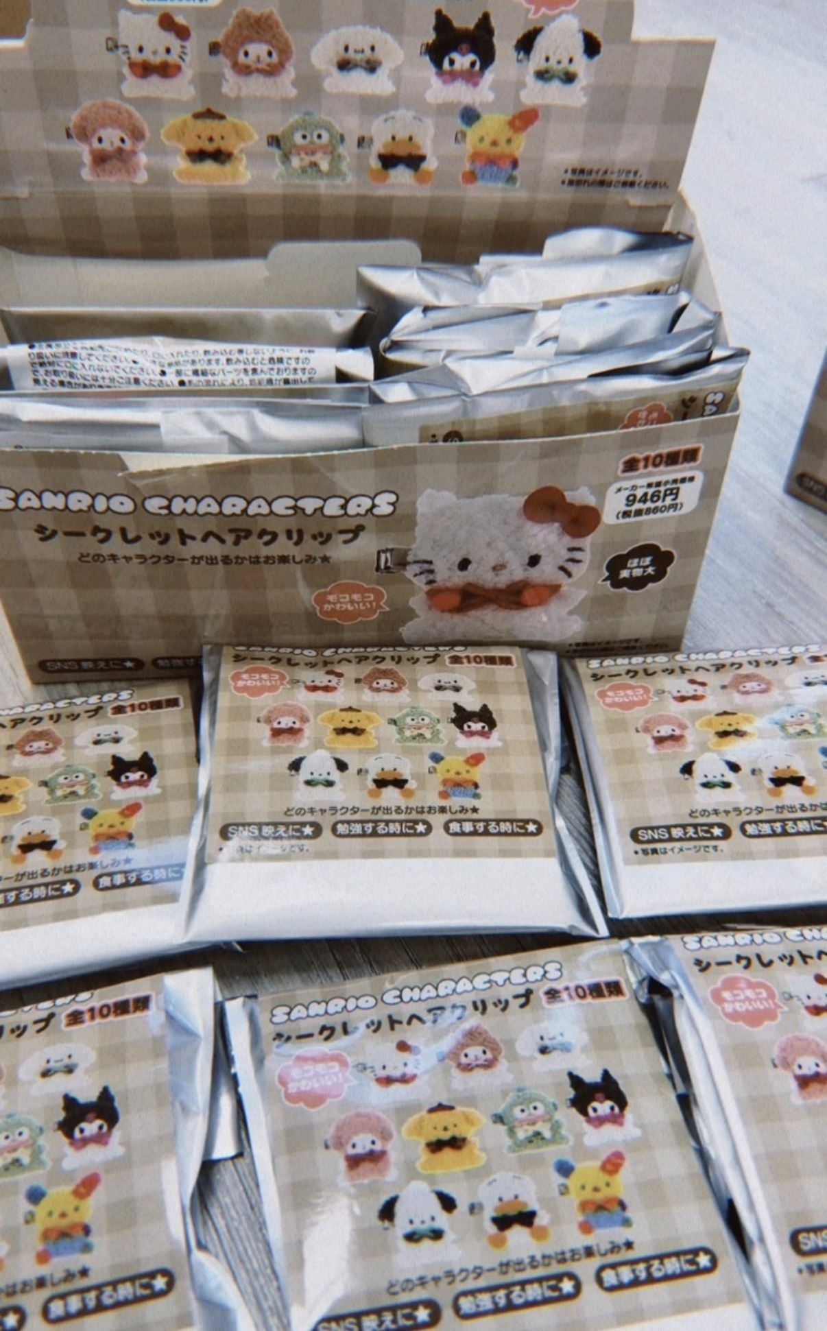 🇯🇵三麗鷗冬季自然捲髮夾