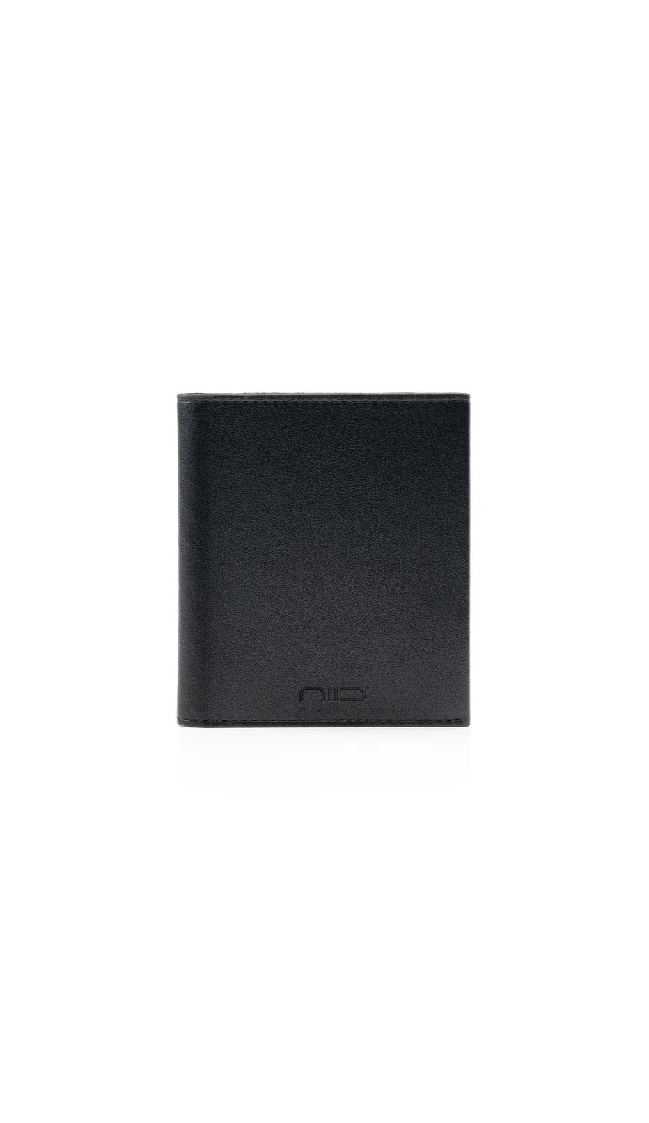 NEX Slim RFID Wallet (Smooth Leather) - Black