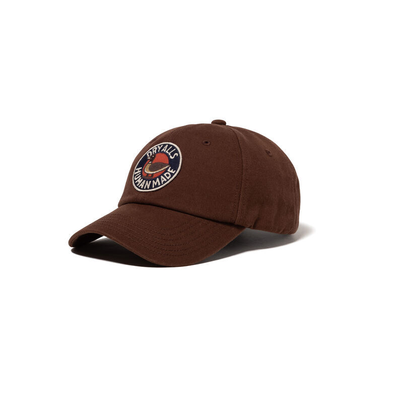 Human Made 6Panel Twill Cap - Brown