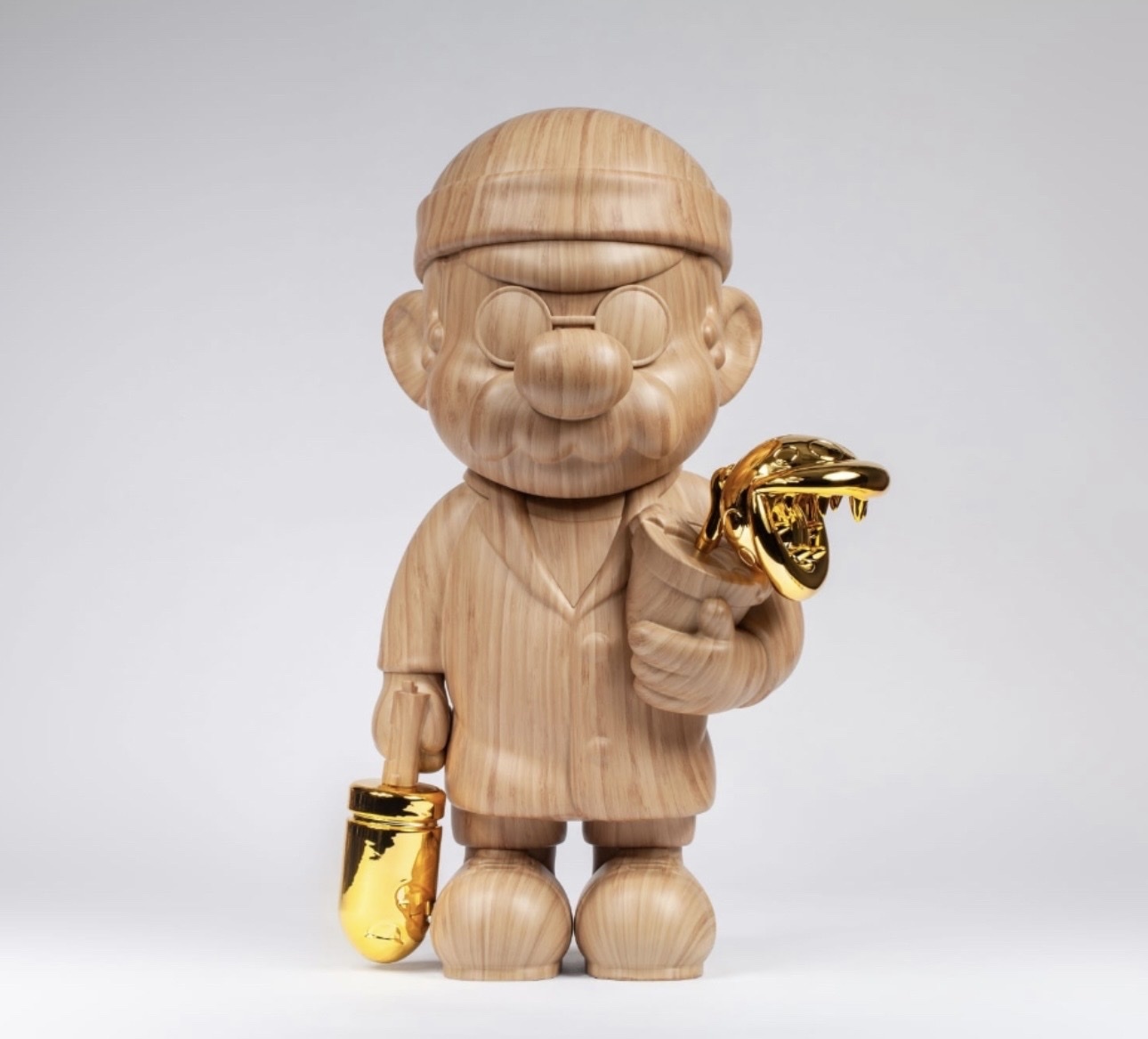 SUP. PRO. XL // FOREST BLOCKS GILDED VERSION（电镀木纹杀手） --- 50cm -M