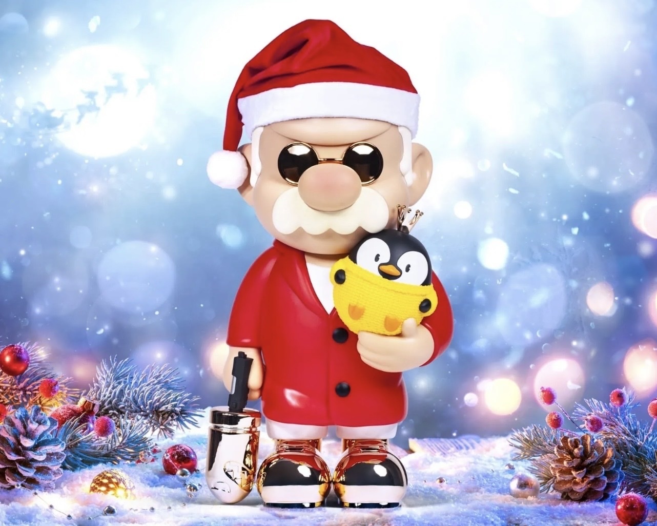 SUPER PROFESSIONAL XL//XMAS BULLET 23（企鹅大杀手）（有证书，限量399pcs） --- 50cm -M