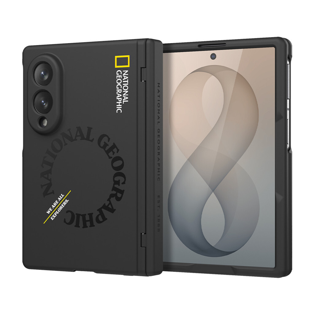 National Geographic - Magnetic Slim Fit Hinge Cover - Samsung Fold 8 Ultra Case 貼身手機保護硬殼