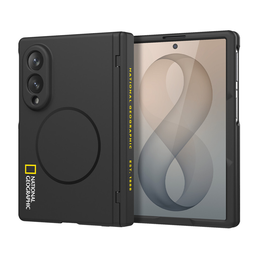 National Geographic - Magnetic Slim Fit Hinge Cover - Samsung Fold 8 Ultra Case 貼身手機保護硬殼