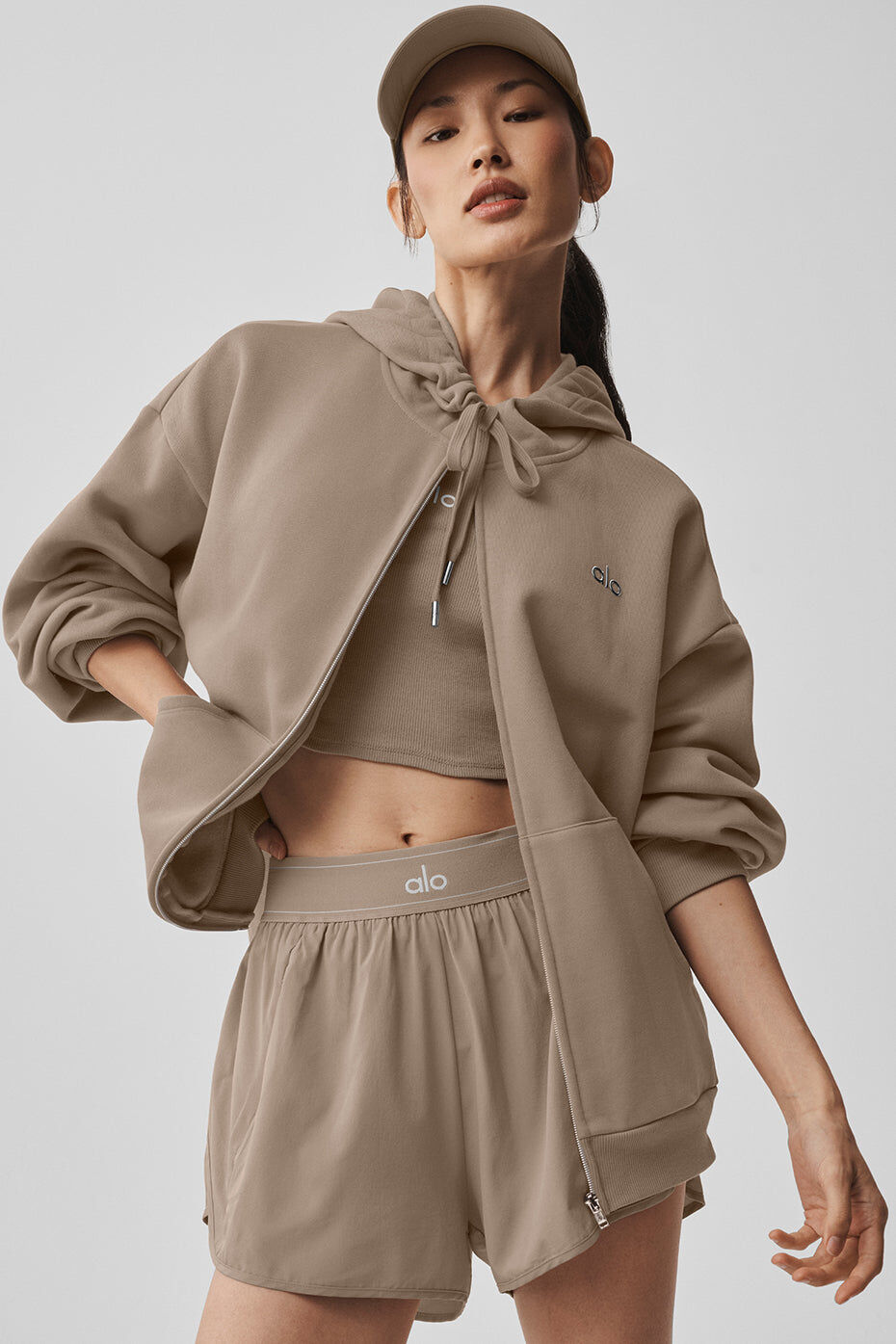 Alo Yoga Accolade Full Zip Hoodie 拉鍊連帽外套